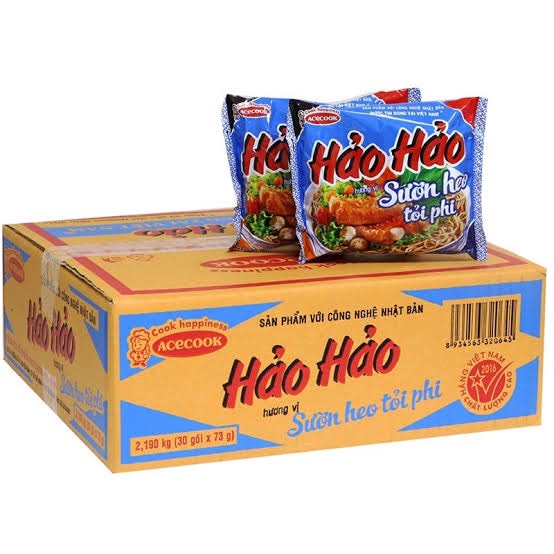 hảo hảo sườn heo tỏi phi