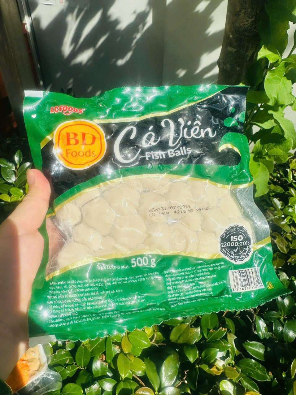 cá viên BD food ( xanh )