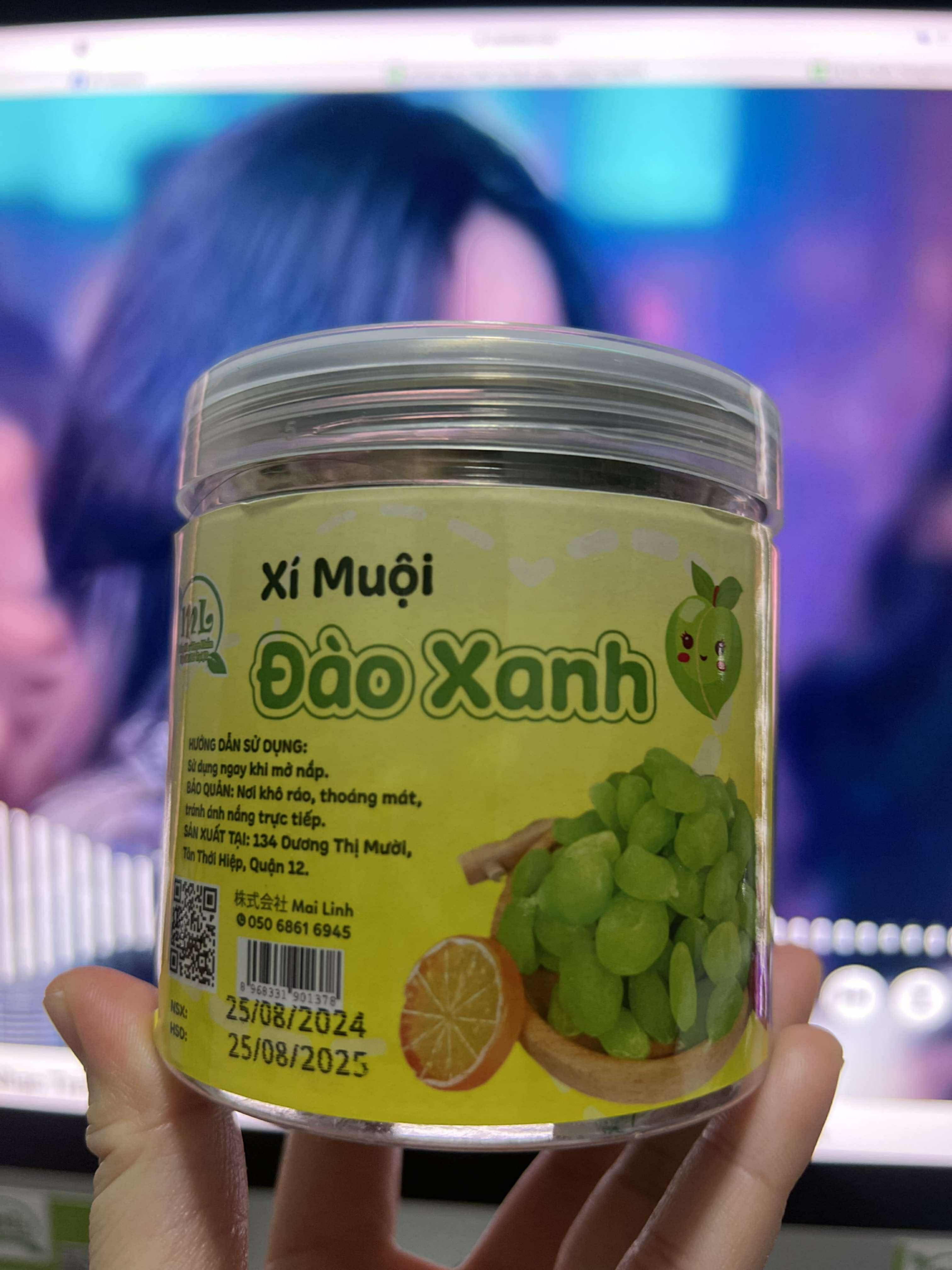 xí muội đào xanh