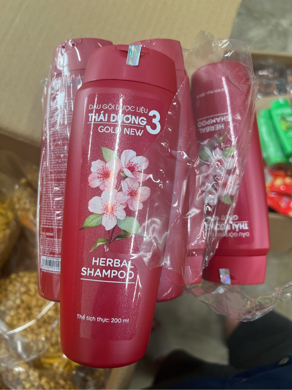 dầu gội thái dương 3 đỏ