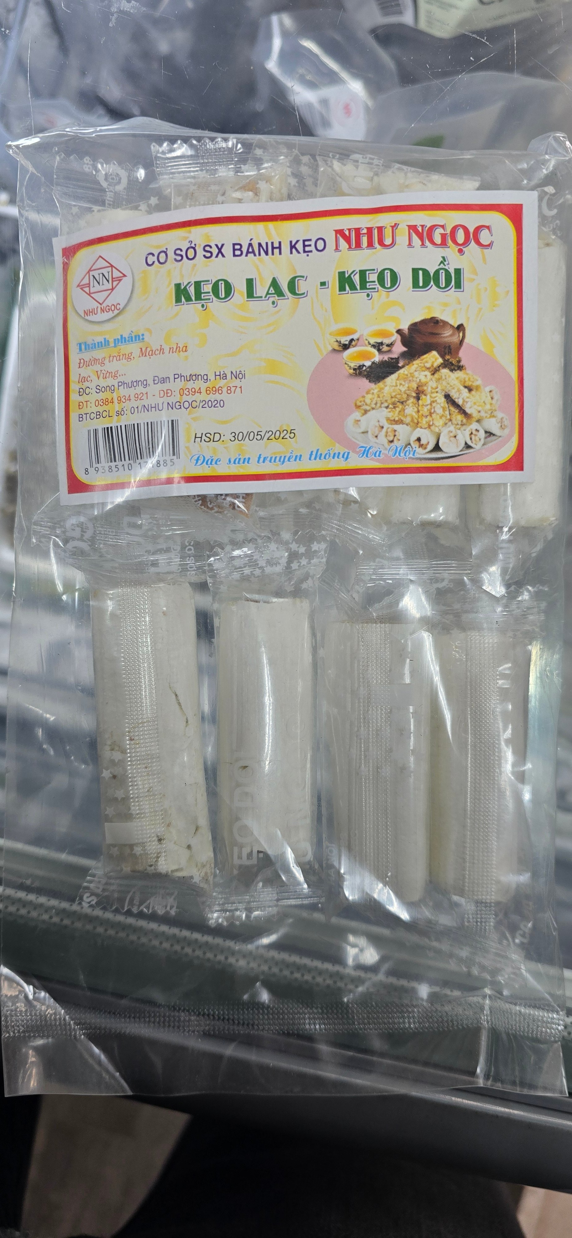 kẹo dồi như ngọc