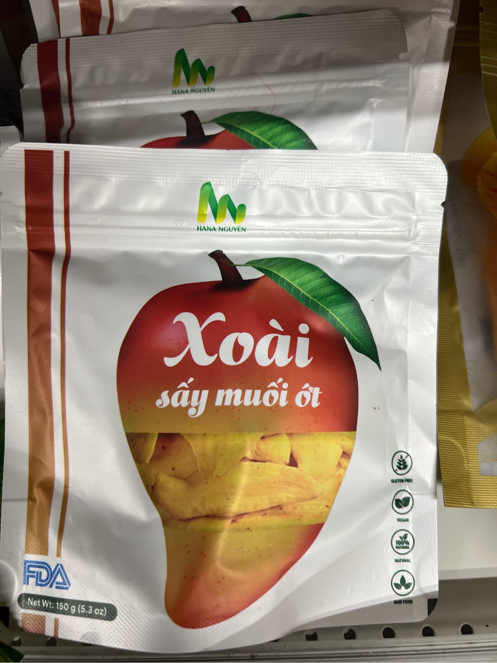 Xoài sấy muối ớt