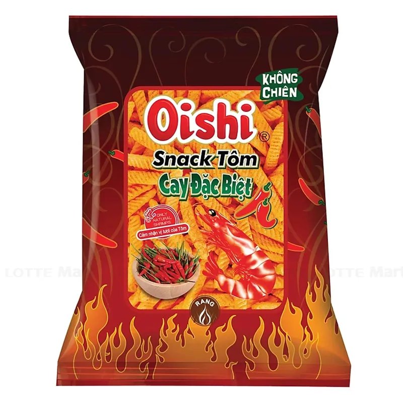 oishi snack tôm cay đặc biệt