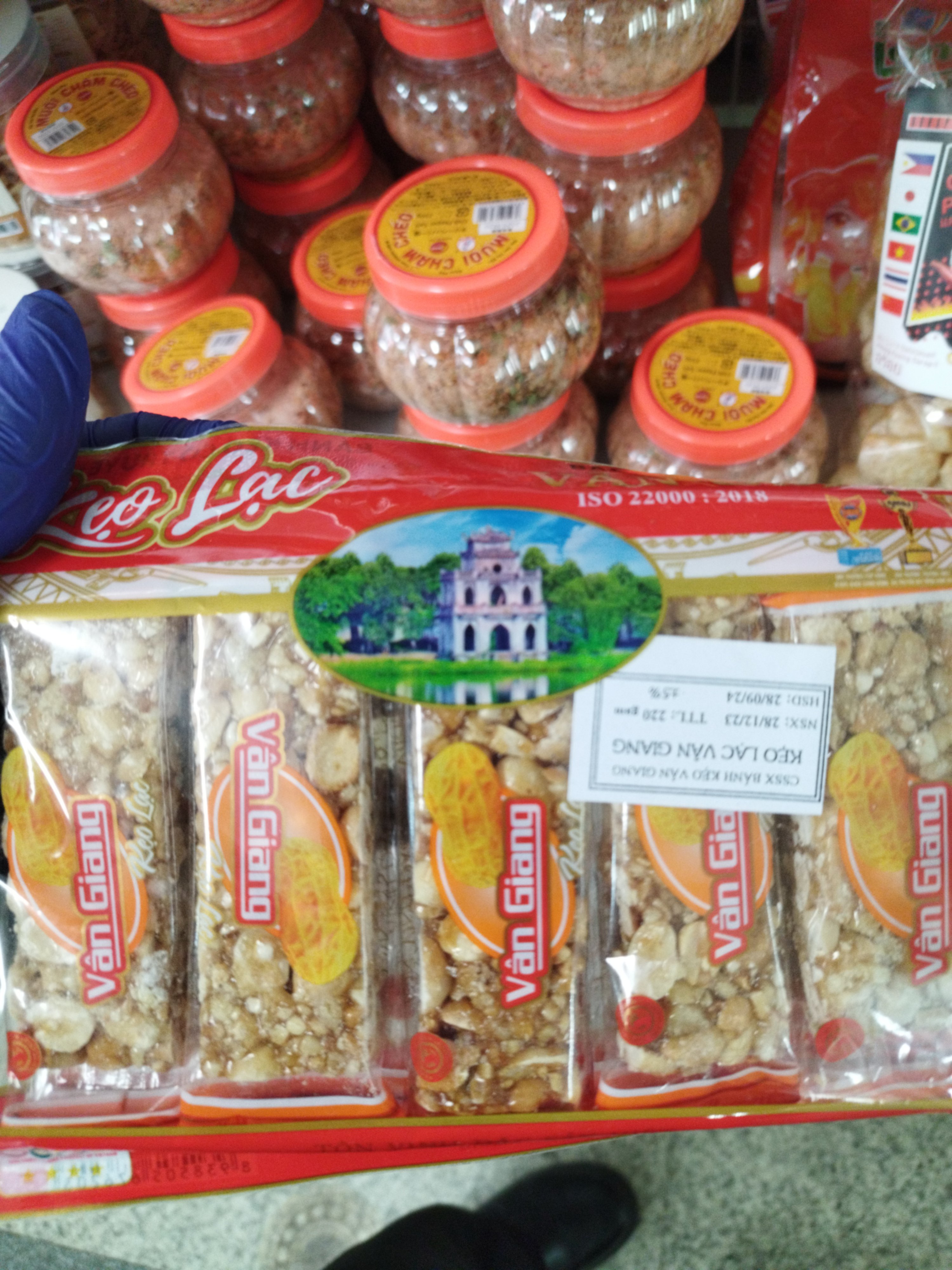kẹo lạc vân giang to 230g