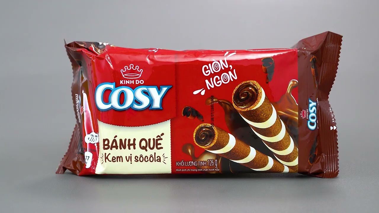 Bánh quế cosy vị socola