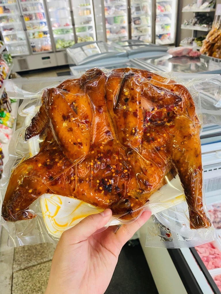 Gà nướng muối ớt