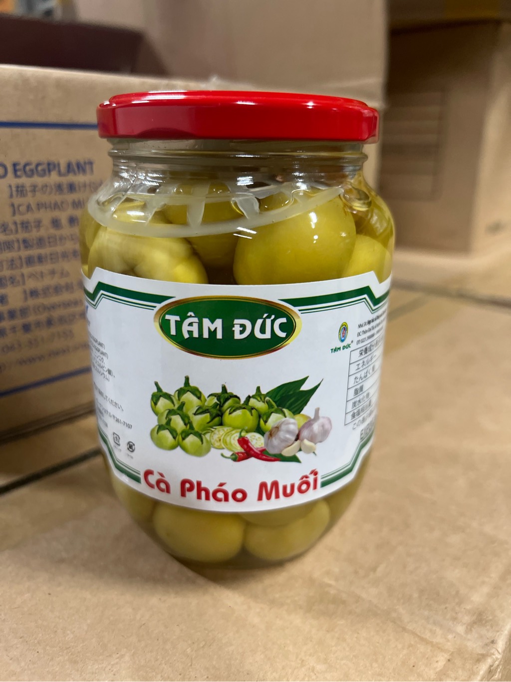 Cà pháo xanh tâm đức