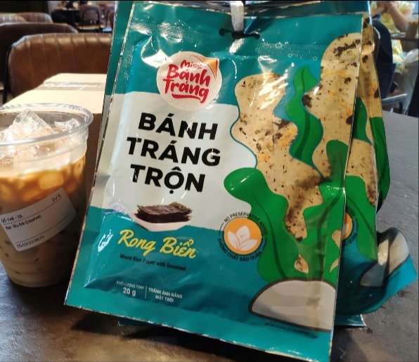 Bánh tráng vị rong biển