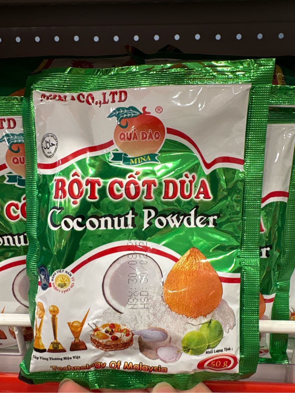 Bột cốt dừa thành phát