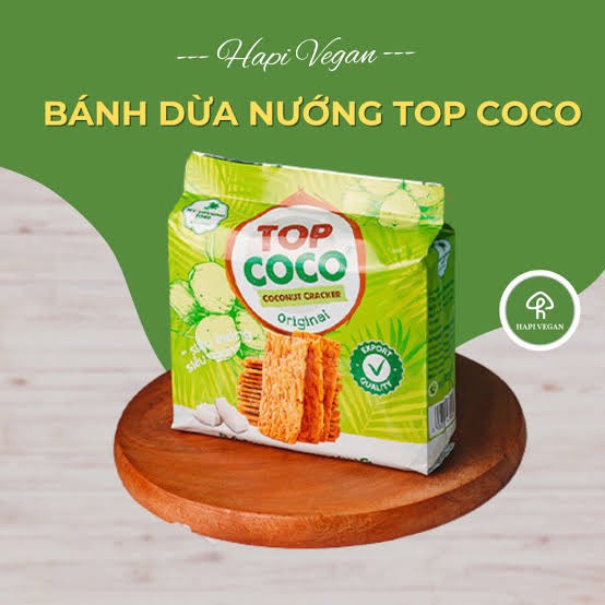 bánh dừa nướng topoco truyền thống
