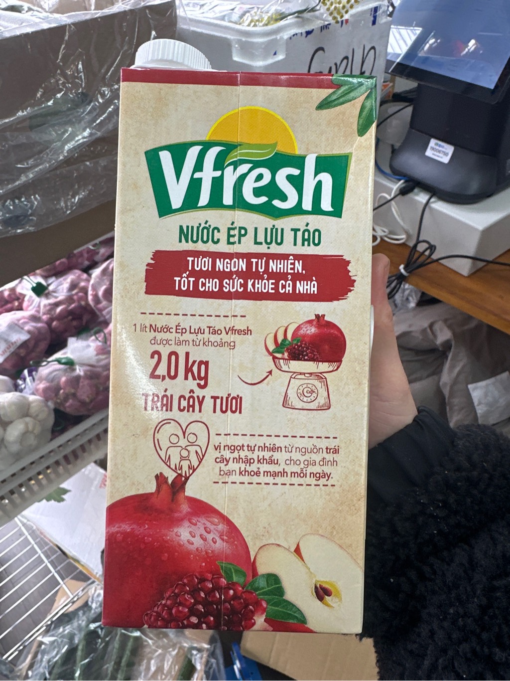 Nước lựu v fresh