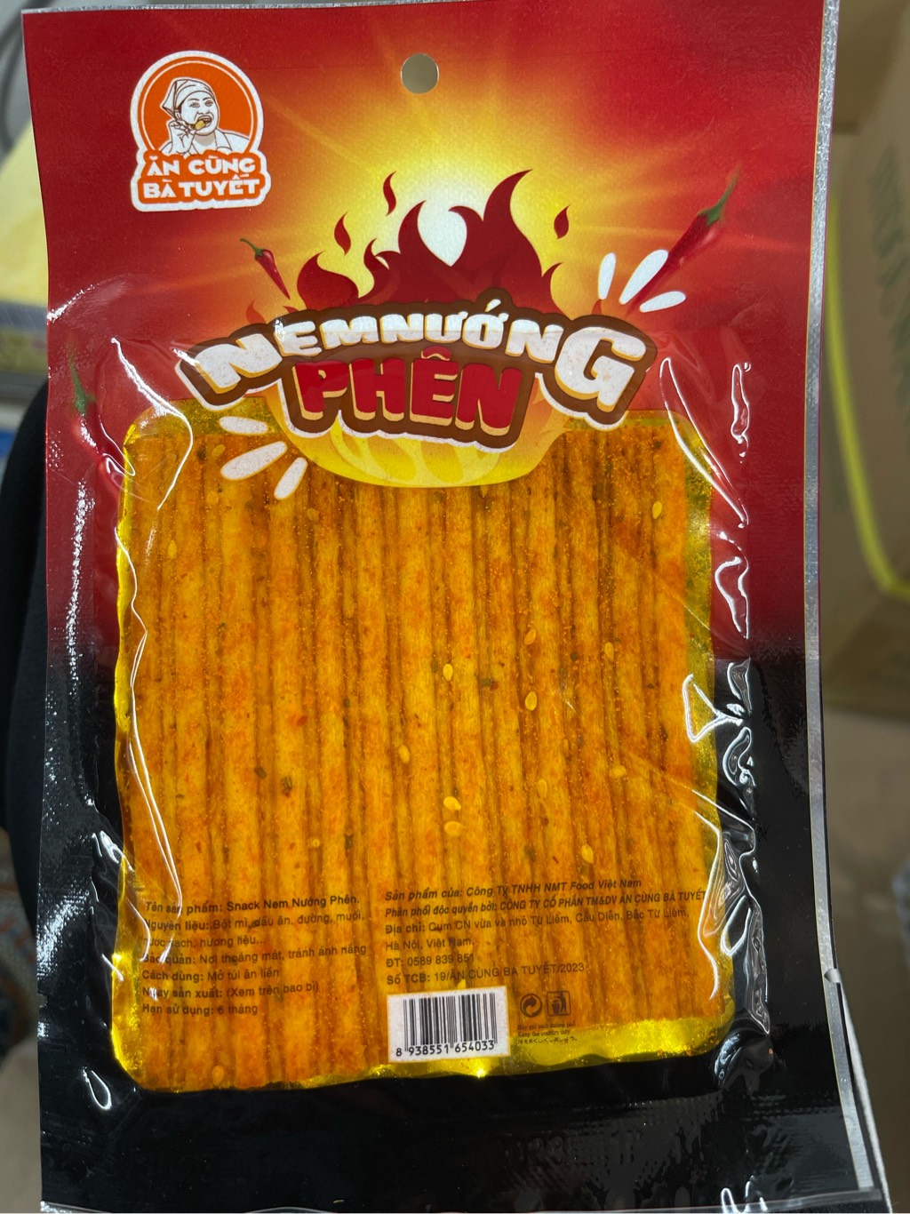 Nem nướng phên bà tuyết