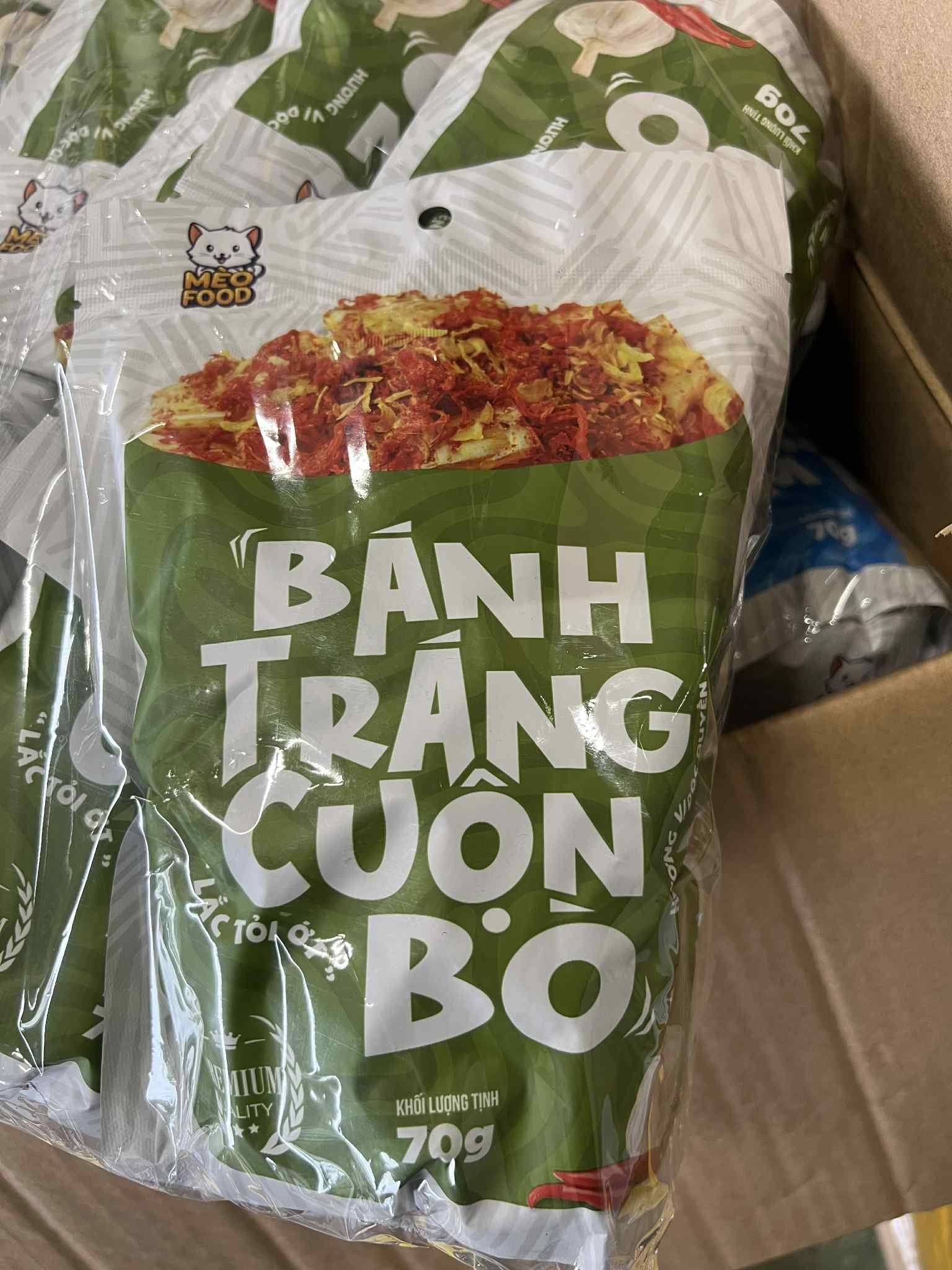 Bánh Tráng Cuộn Bò