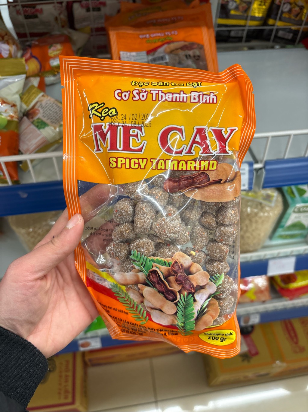 kẹo me cay thanh bình 200gr