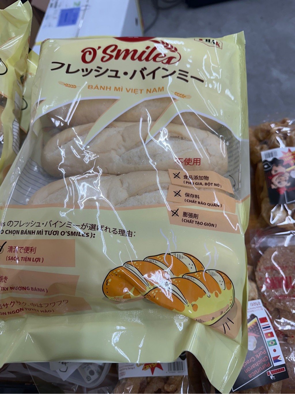 Bánh mì đông lạnh việt nam