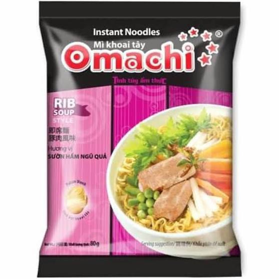 omachi sườn hầm ngũ quả
