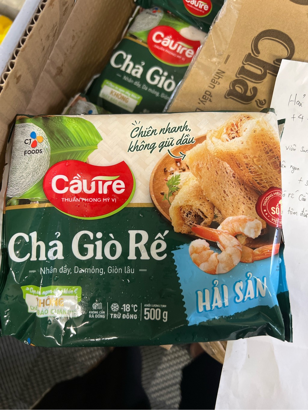 Chả Giò Rế Hải Sản Cầu Tre