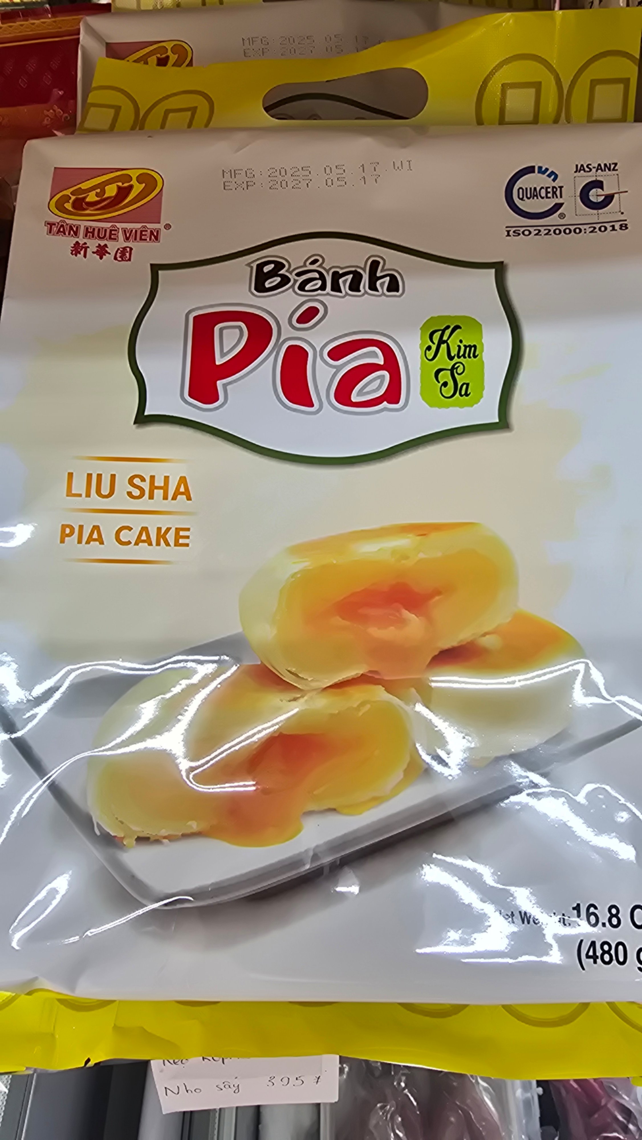 Bánh Pía Vàng Kim Sa