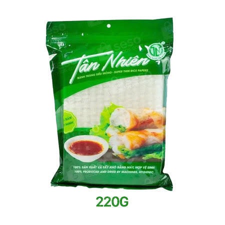 bánh tráng siêu mỏng tân nhiên (xanh)