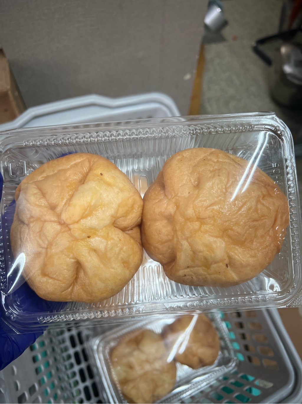 Bánh bao chiên hộp 2 cái