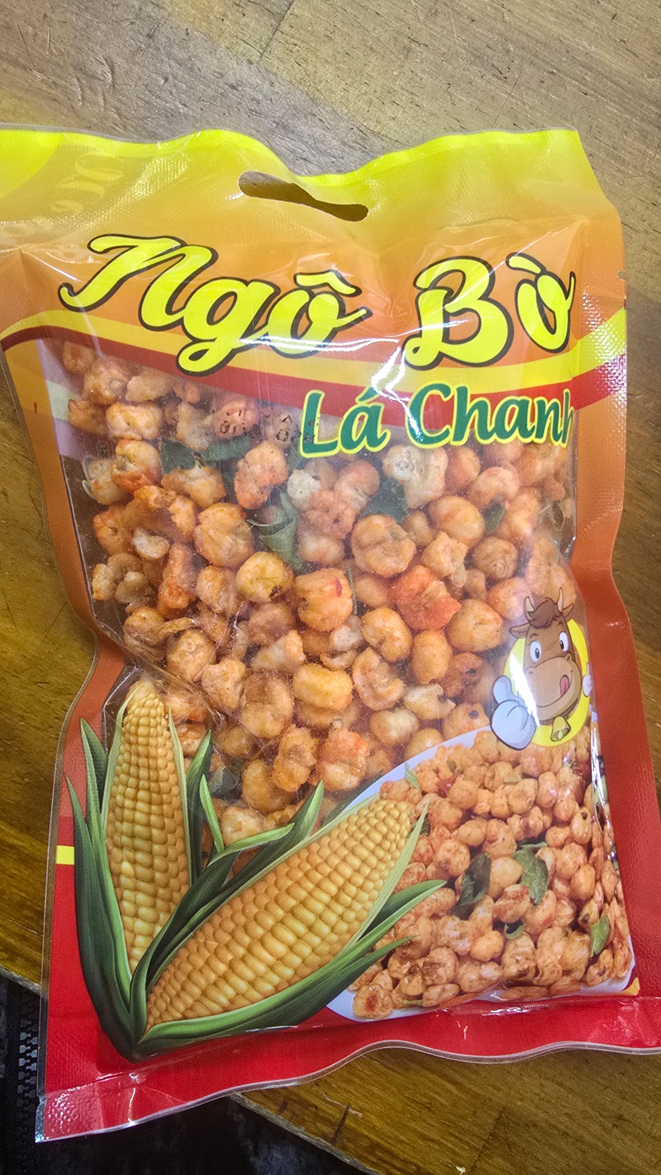 ngô bò lá chanh