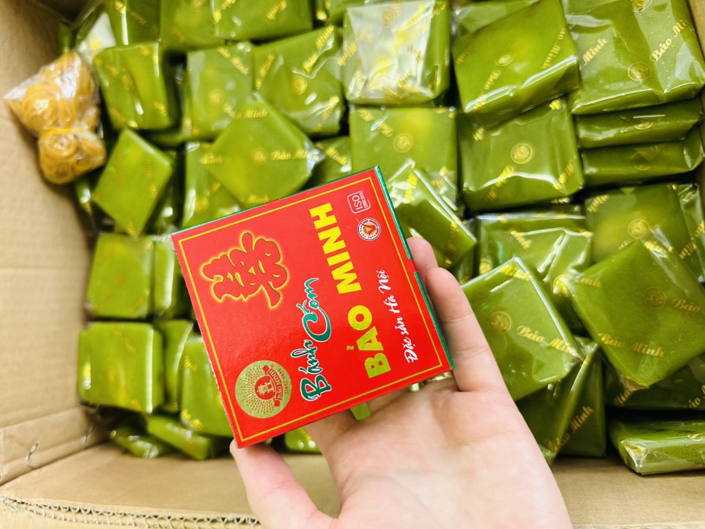 Bánh cốm bảo minh hộp 2 chiếc