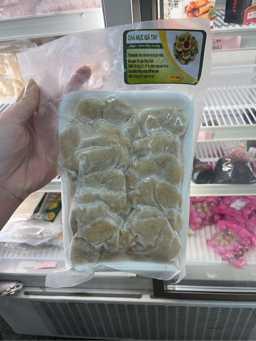 Chả mực giã tay