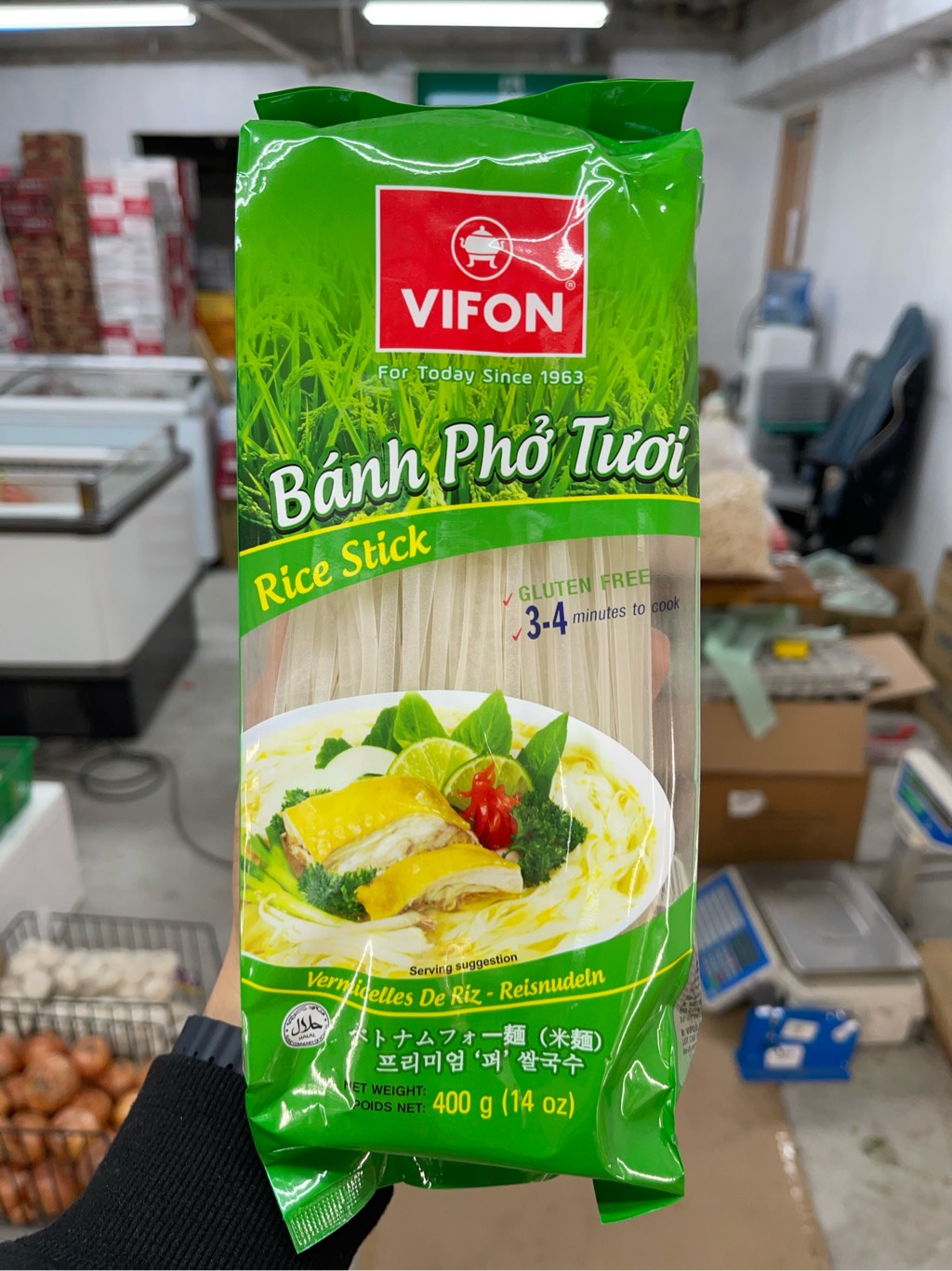 Bánh phở tươi vifon