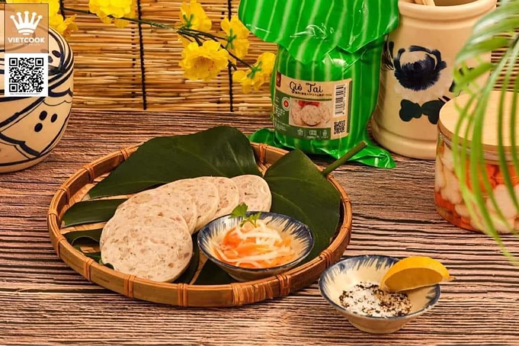 Giò tai vietcook ( nilon xanh )