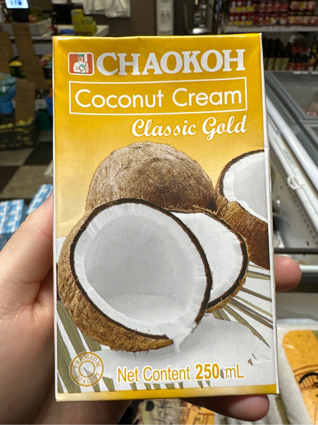 Kem dừa chaokoh hộp giấy ( 250ml)