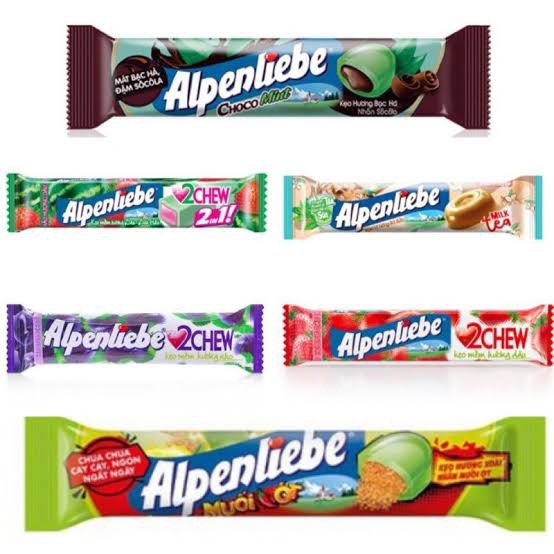 alpenlibe thỏi các vị