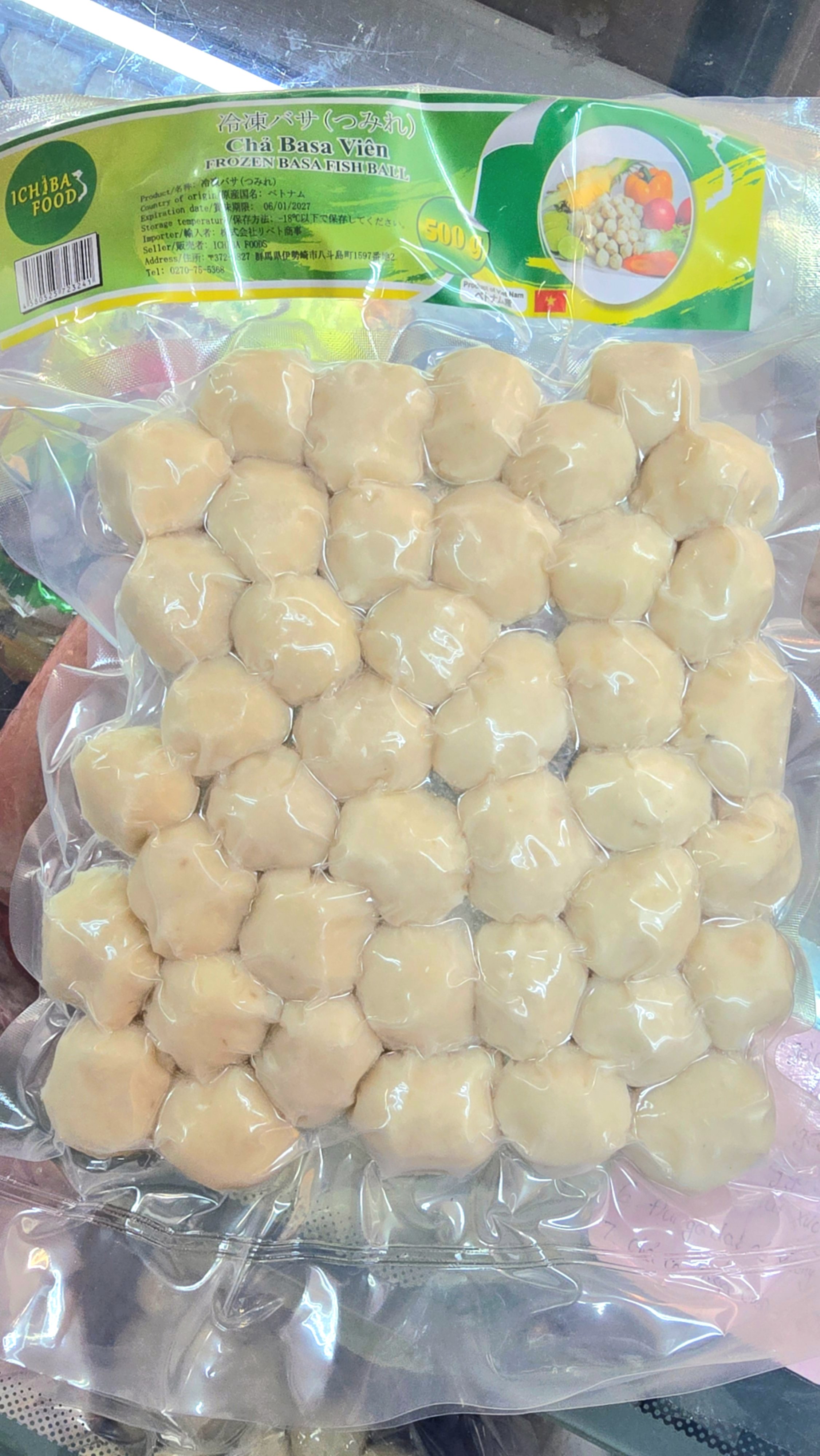 Chả cá Basa viên ( icb )