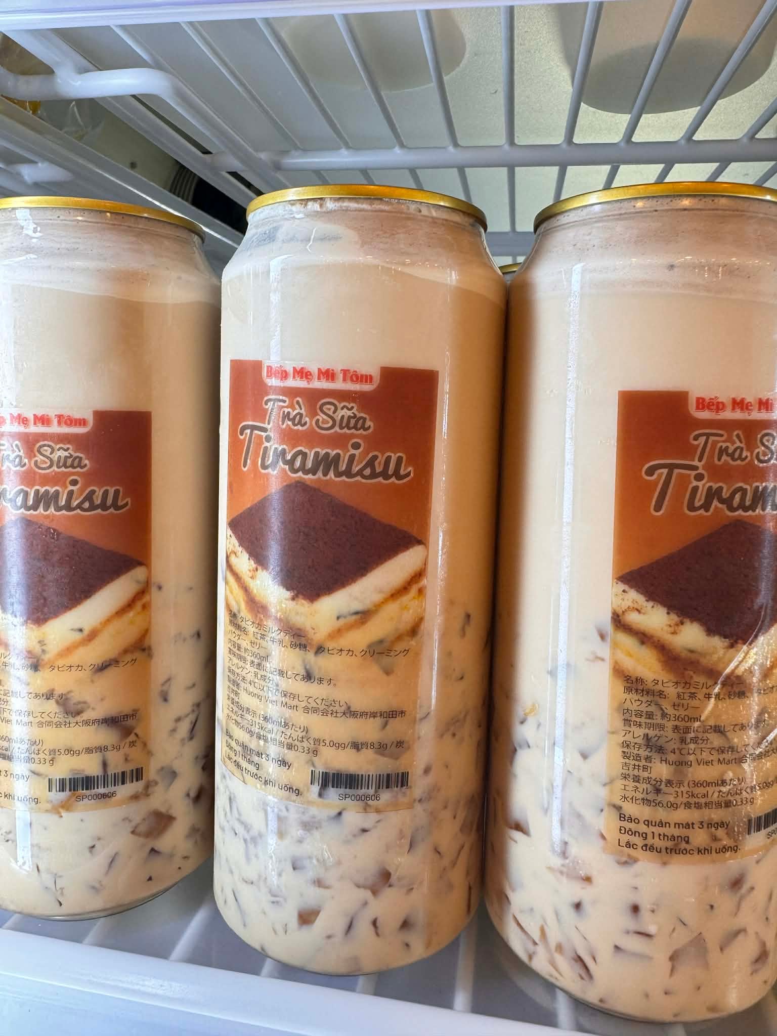Trà sữa tiramisu
