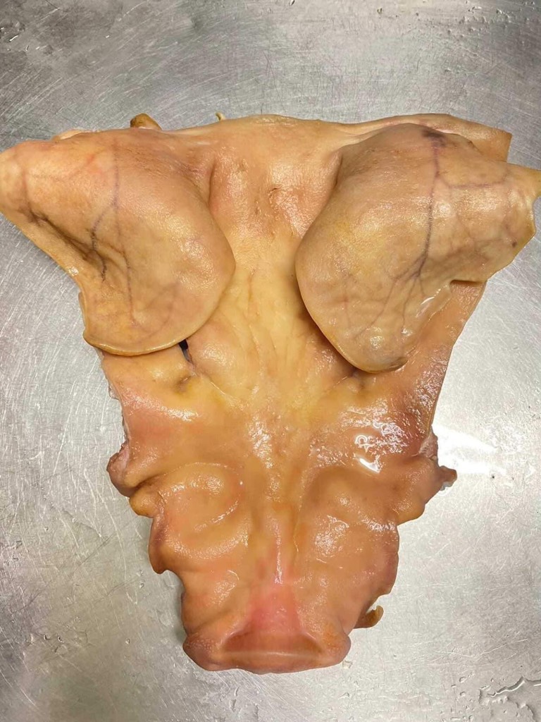Thủ heo lọc xương ( mặt heo )