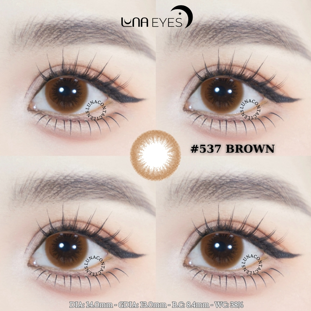 (XẢ) 537 BROWN - size nhỏ