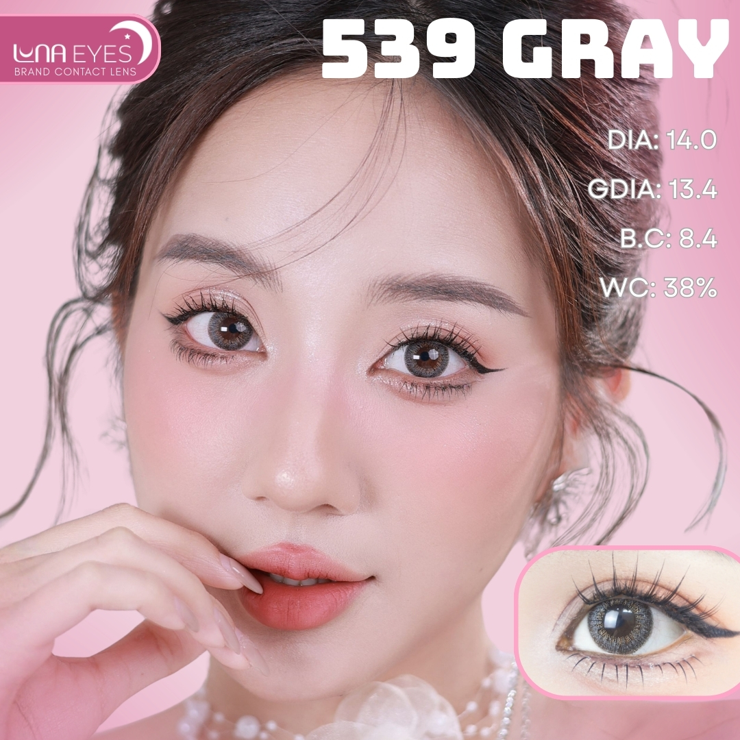 (XẢ) 539 GRAY - size nhỏ