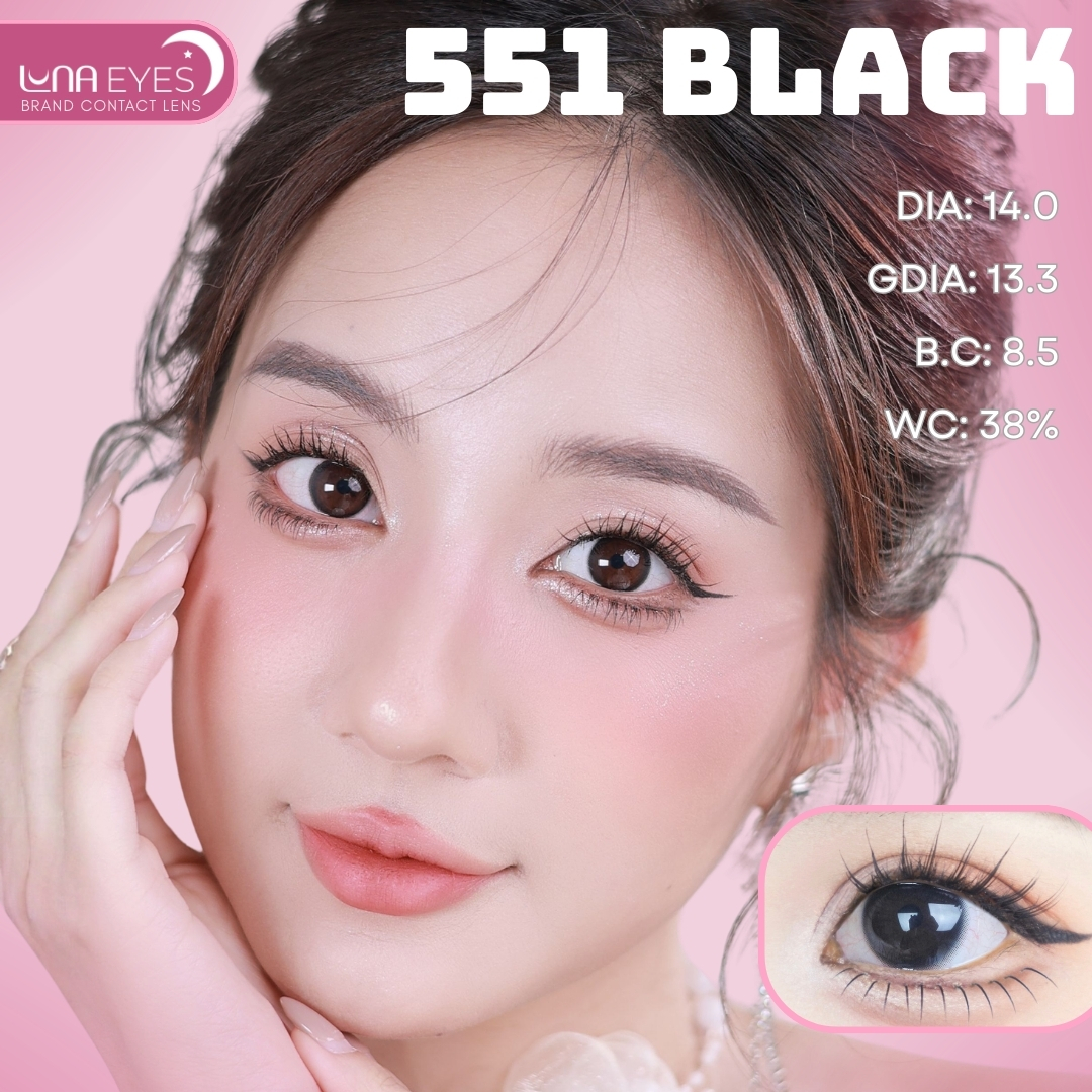 (HOT) 551 BLACK- size nhỏ