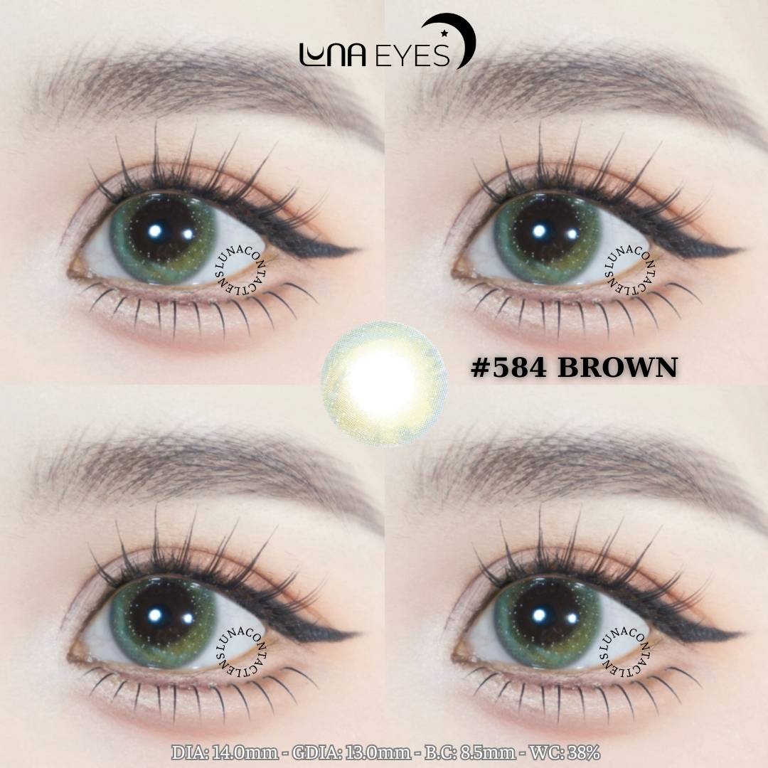 (XẢ) 584 BROWN - size nhỏ