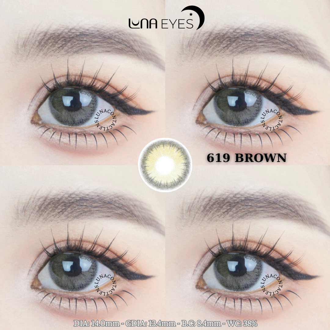 619 BROWN - size nhỏ