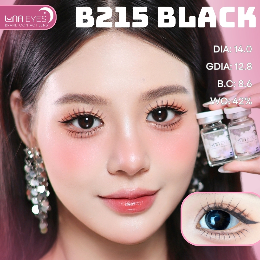 (XẢ) B215 BLACK - size nhỏ