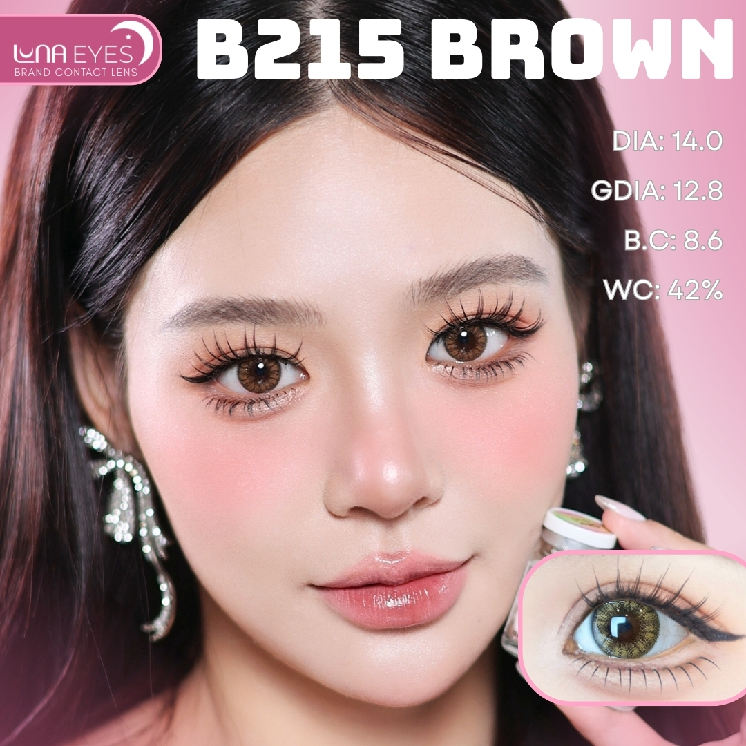 (XẢ) B215 BROWN - size nhỏ