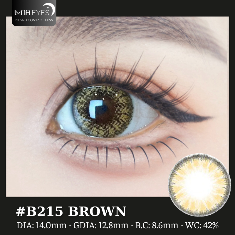 (XẢ) B215 BROWN - size nhỏ