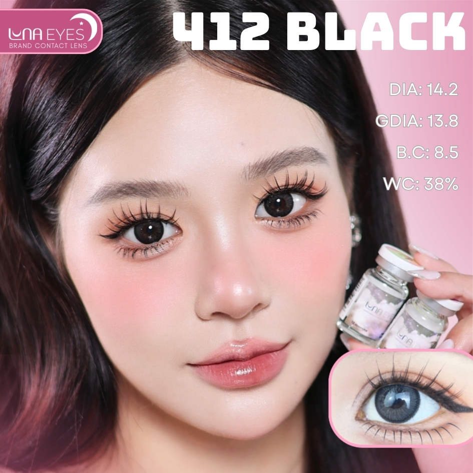 (THƯỜNG) FD-412 BLACK - size vừa