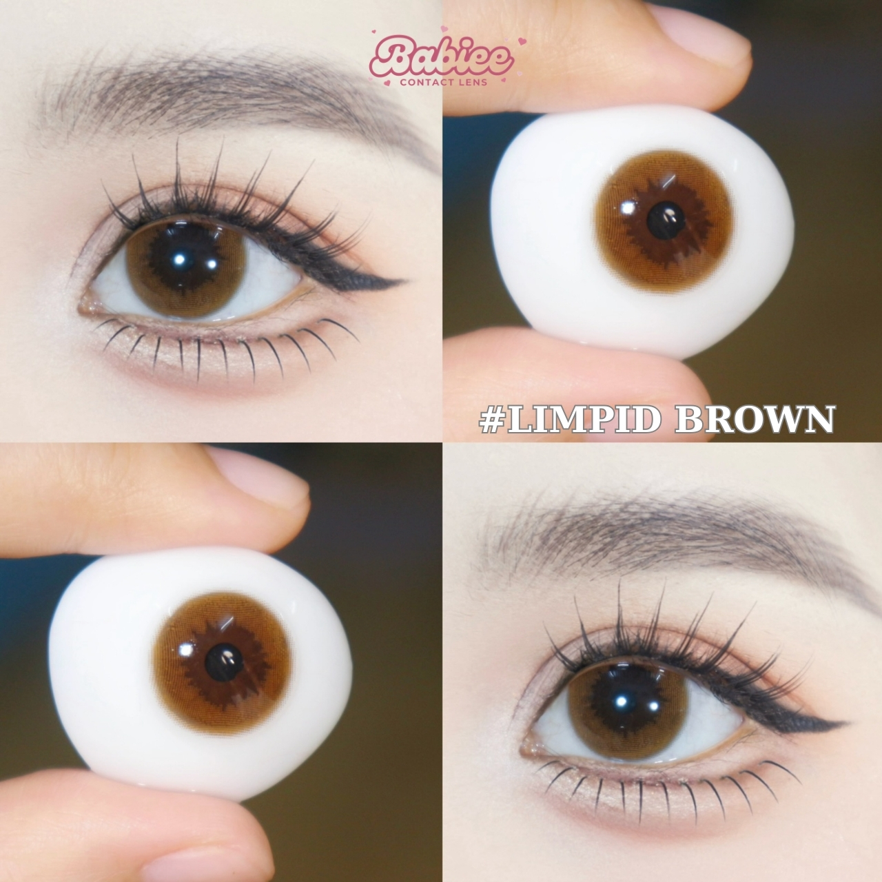 (THƯỜNG) LIMPID BROWN - size vừa