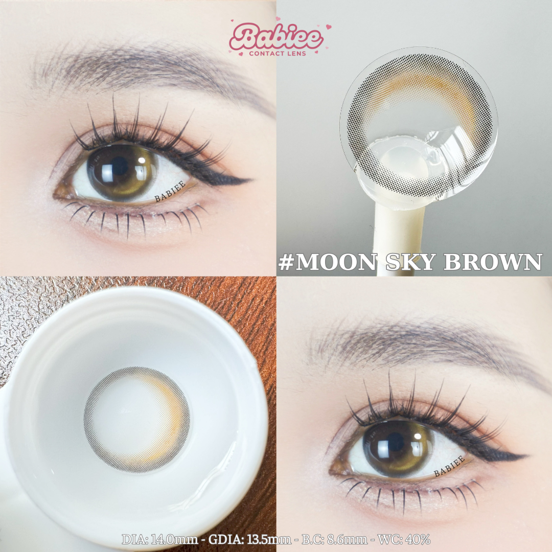 MOON SKY BROWN - size to
