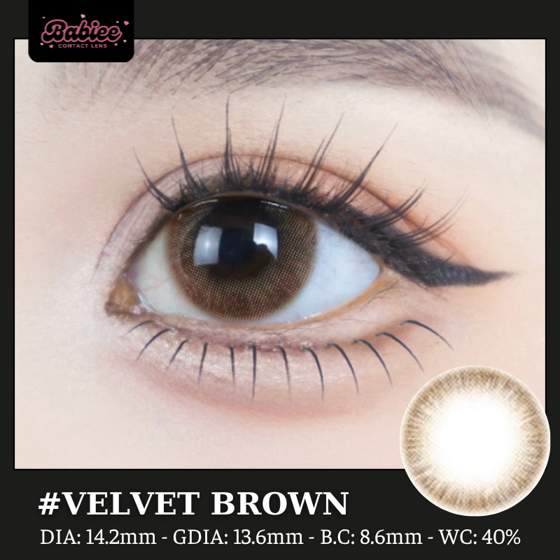 VELVET BROWN - size vừa