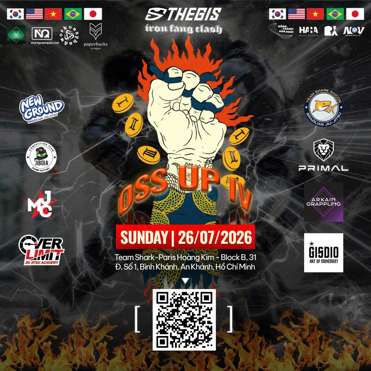 Oss Up - Brazilian Jiu-Jitsu Event