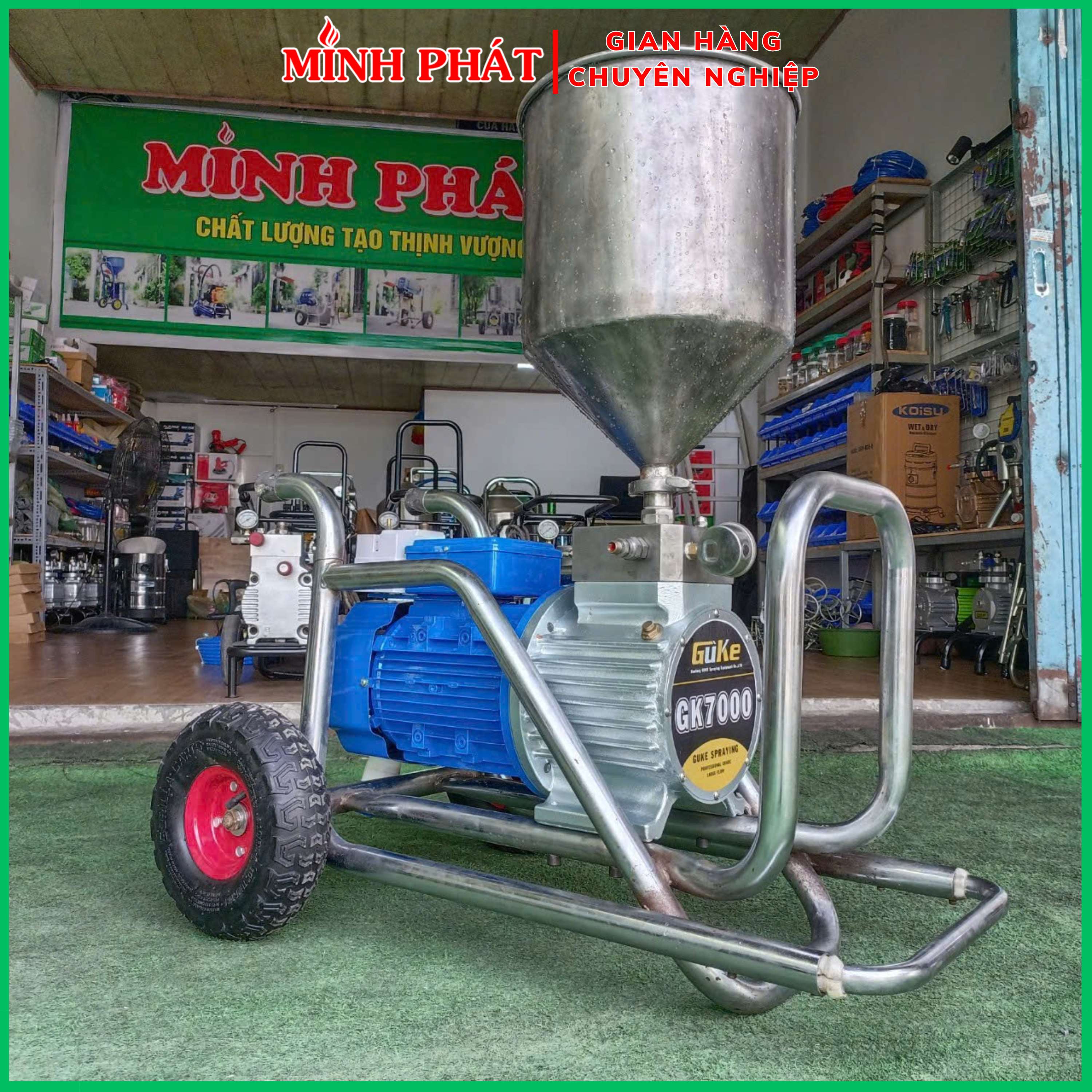 Hướng Dẫn Chăm Sóc và Bảo Dưỡng Máy Phun Bột Cũ – Giữ Máy Lâu Bền Như Mới