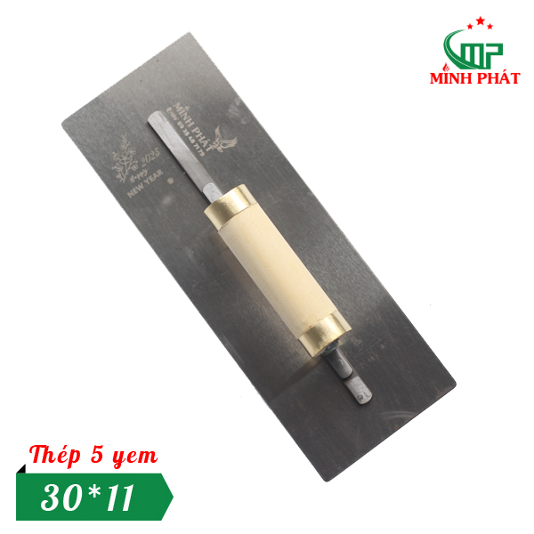 Dao Trét Bột Sơn Nước Minh Phát Thép Trắng Cán Đồng 30cm 35cm 40cm