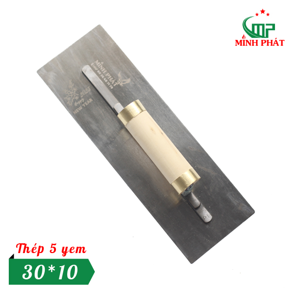 Dao Trét Bột Sơn Nước Minh Phát Thép Trắng Cán Đồng 30cm 35cm 40cm